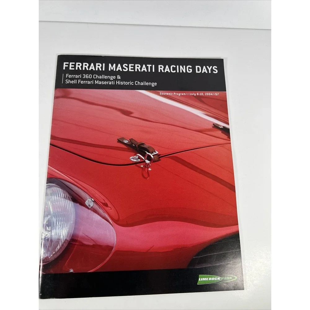 FERRARI & MASERATI RACING DAYS 2004 SHELL HISTORIC CHALLENGE Ferrari‎